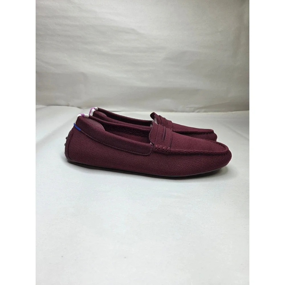 Rothy's The Driver loafers in a beautiful burgundy wine color Women's US Size 10